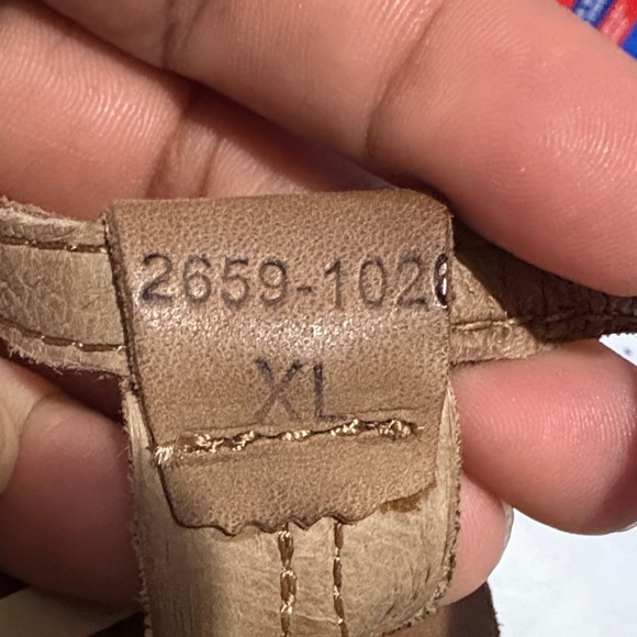 Rainbow Beige Braided Strap Sandals - Picture 8 of 8